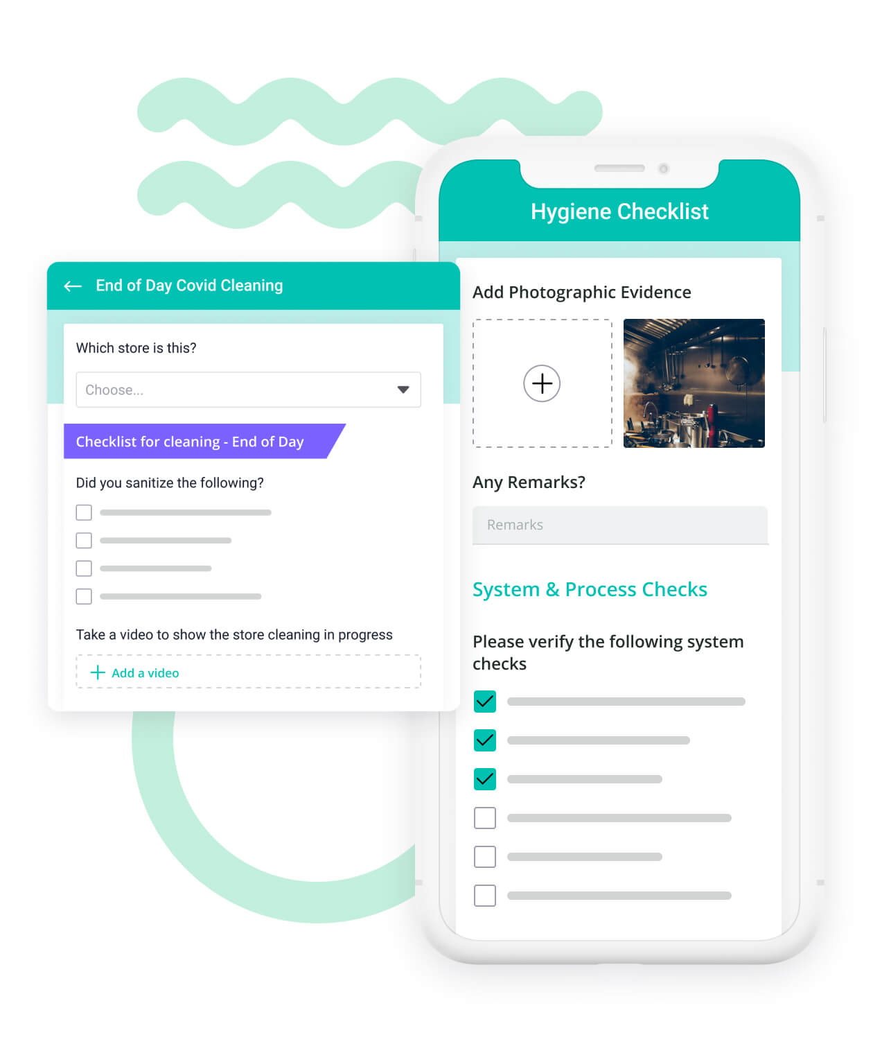 Checklist UI Screengrab